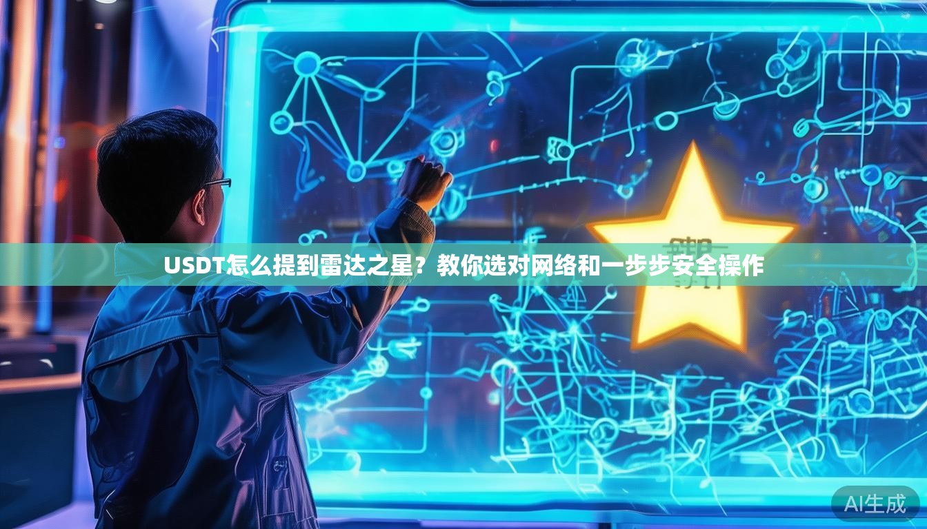 USDT怎么提到雷达之星？教你选对网络和一步步安全操作